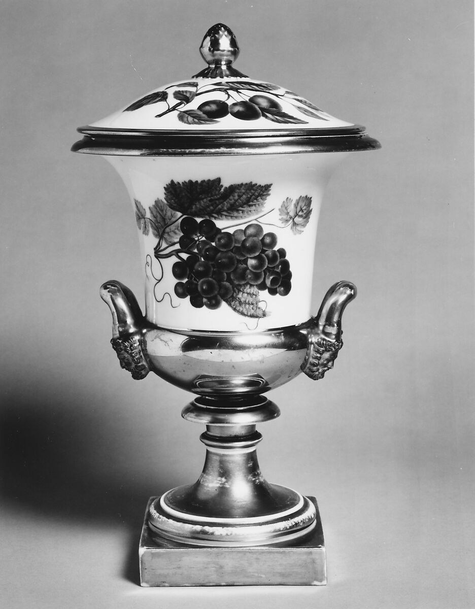 Covered Urn, Porcelain, French
