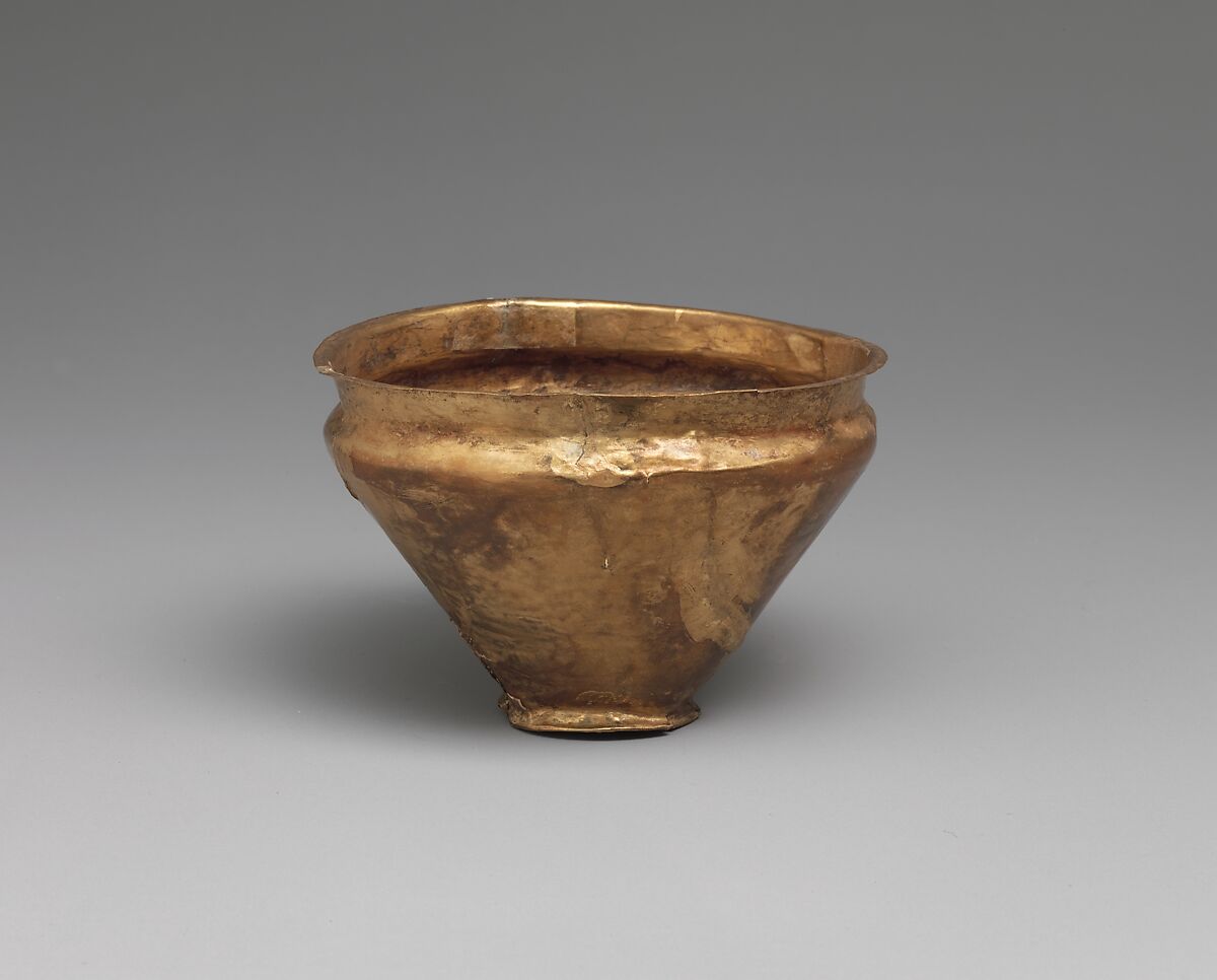 Gold cup, Gold, Helladic, Mycenaean