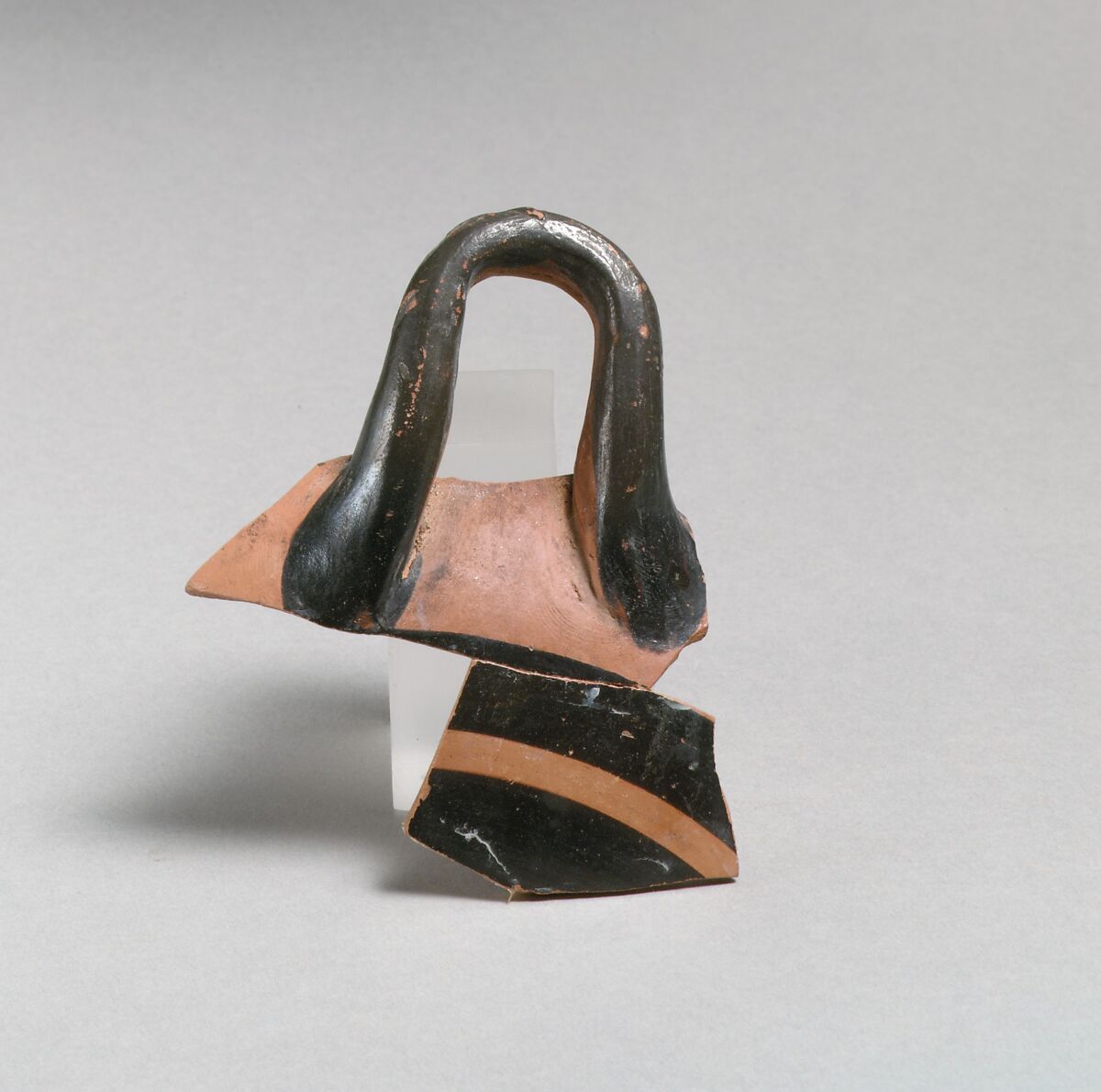 Kylix fragments, Attributed to the Segment Class, Terracotta, Greek, Attic