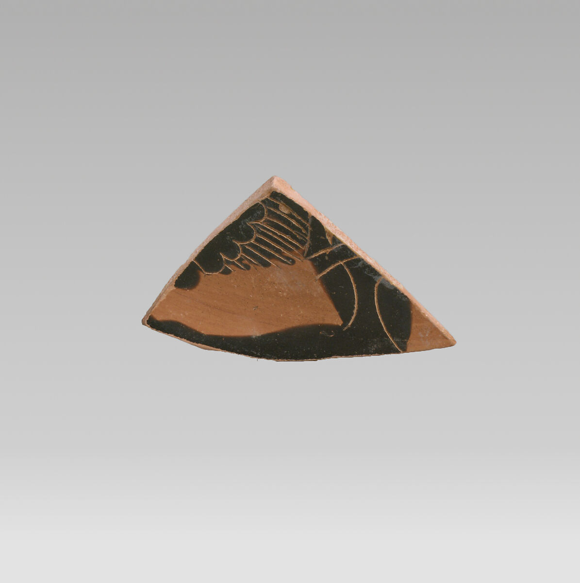 Kylix fragments, Attributed to the Segment Class, Terracotta, Greek, Attic