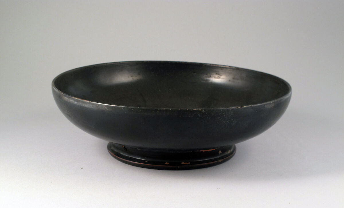 Bowl, Terracotta, Greek, Attic 