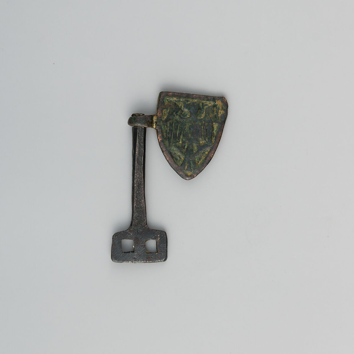 Badge or Harness Pendant, Copper, possibly British 