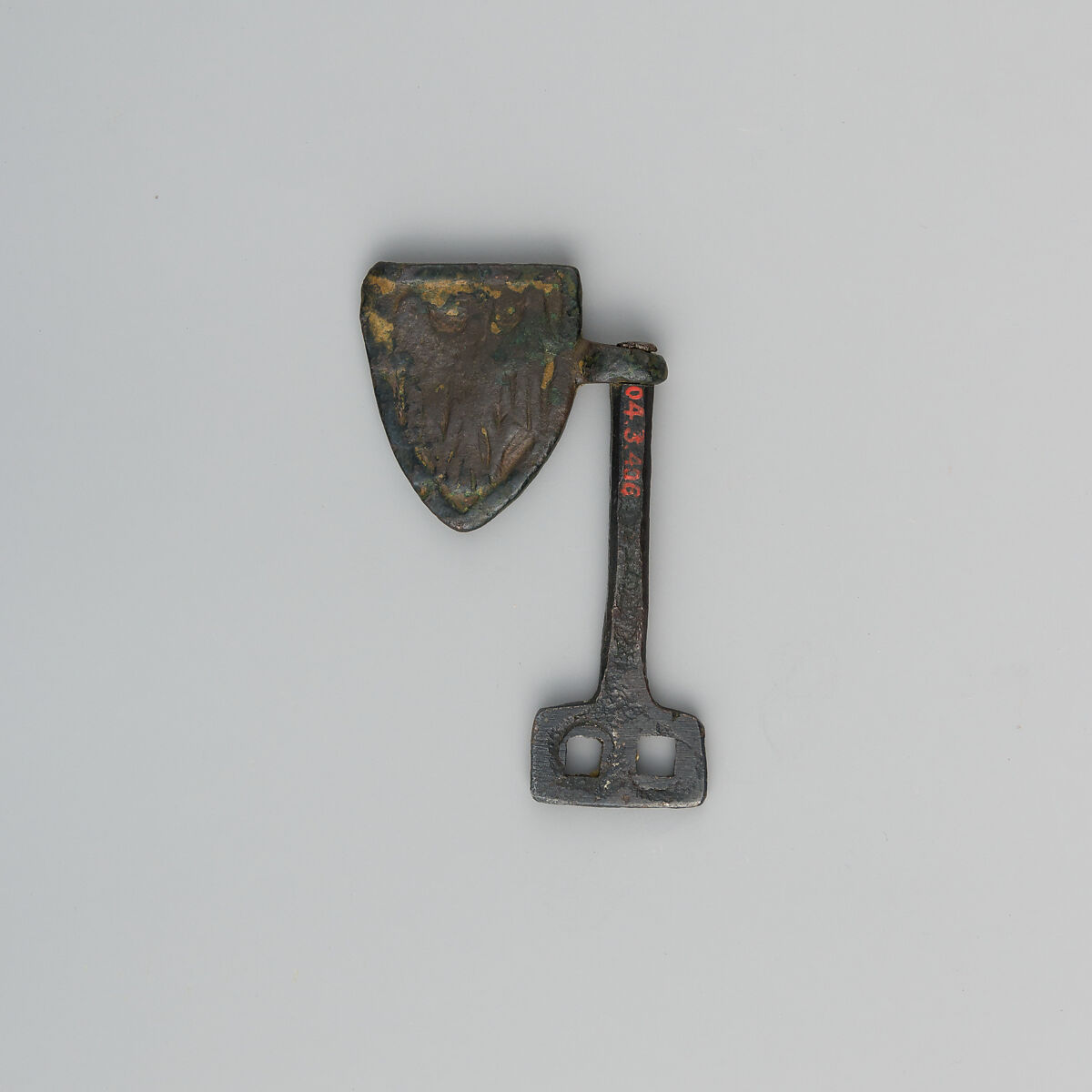 Badge or Harness Pendant, Copper, possibly British