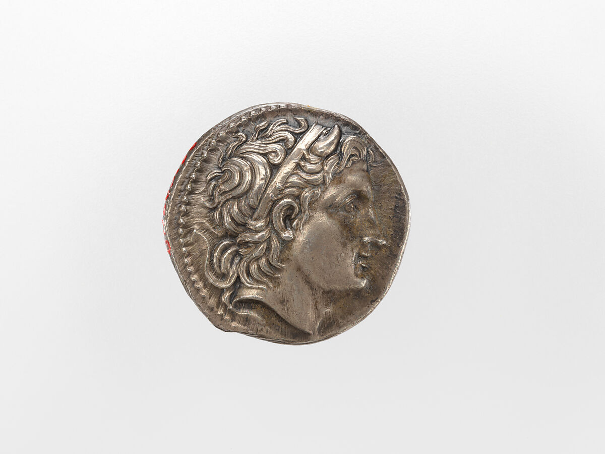 Silver tetradrachm of Demetrios Poliorketes, Silver 