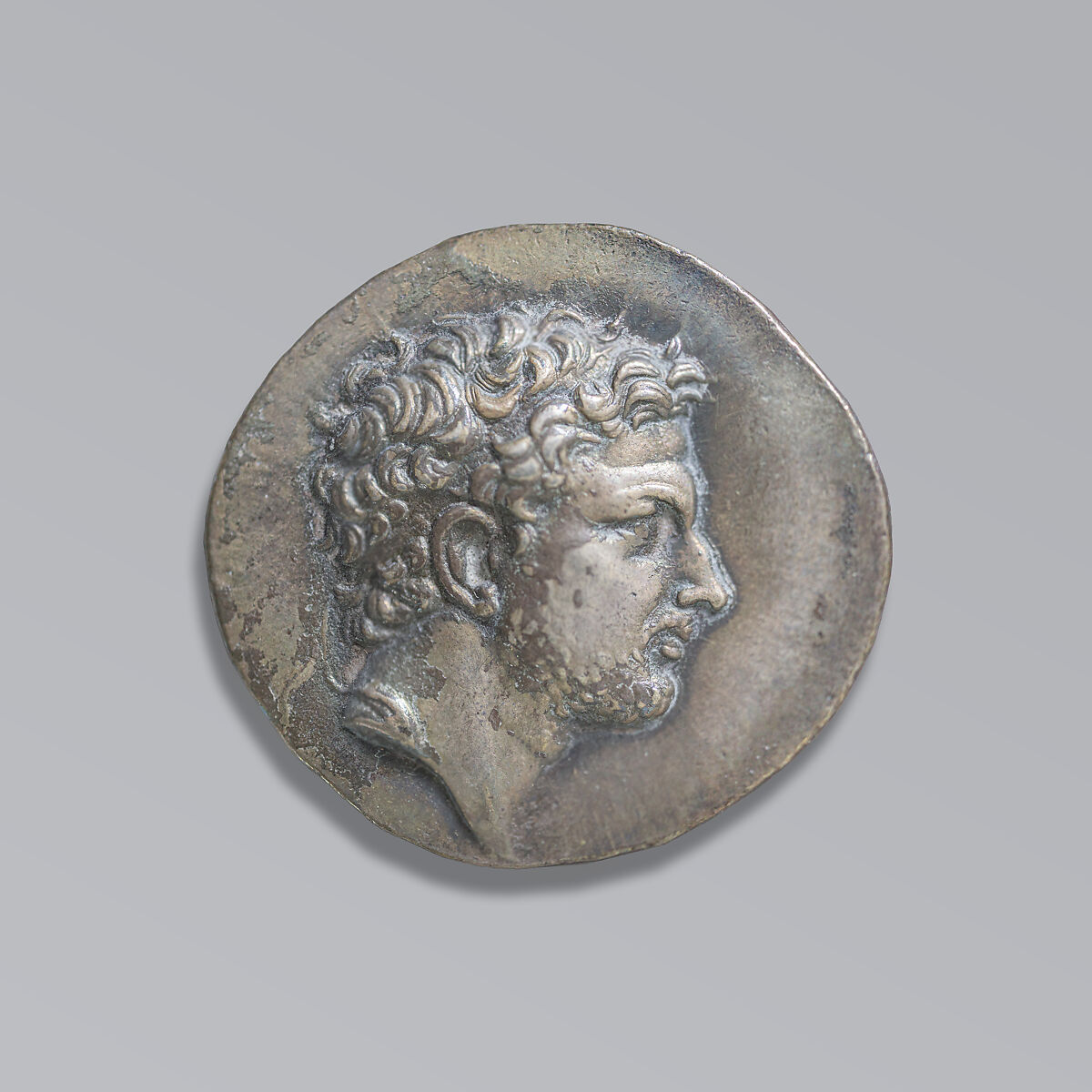 Silver tetradrachm of Perseus, Silver, Greek, Macedonian 