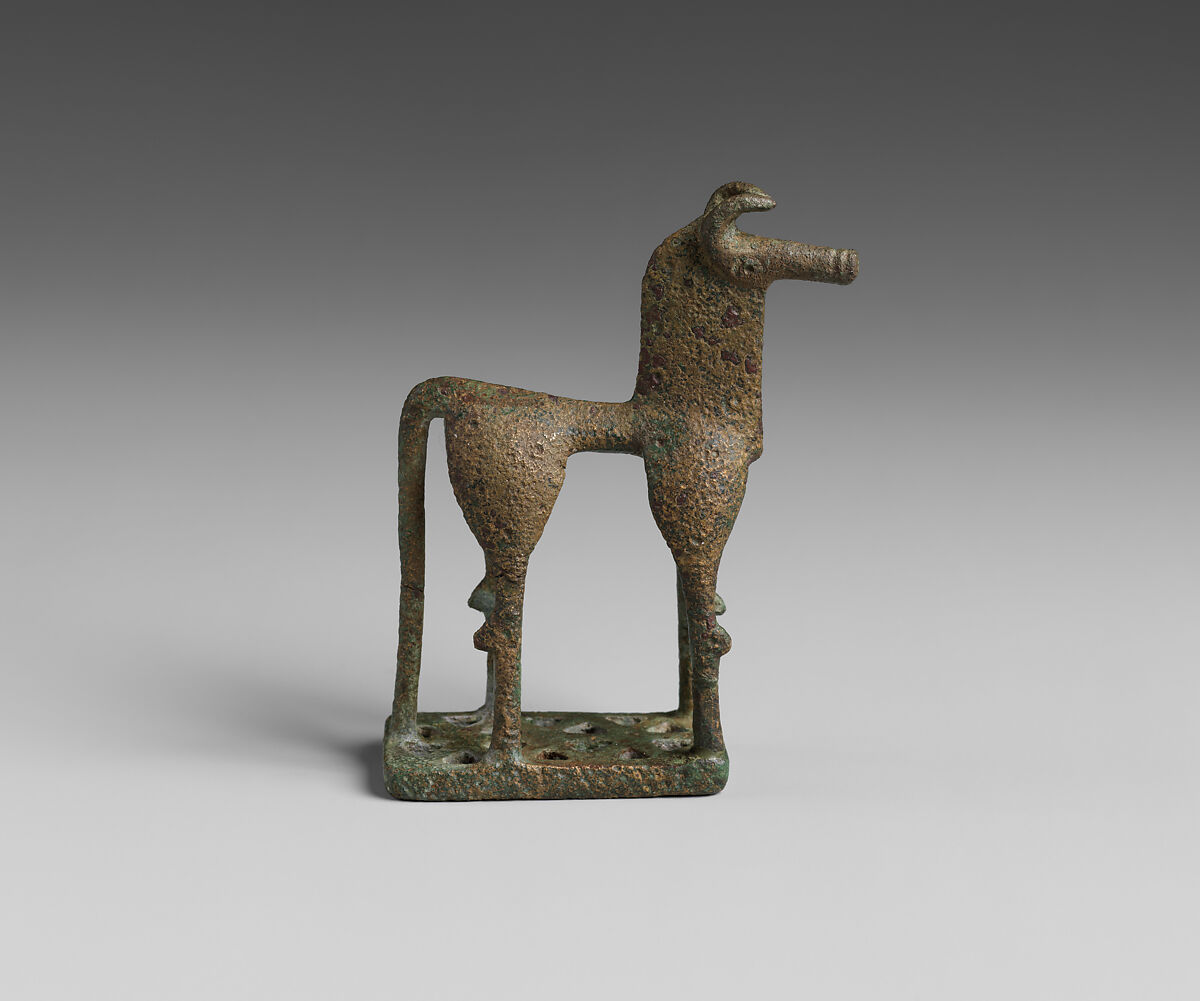 Bronze horse, Bronze, Greek