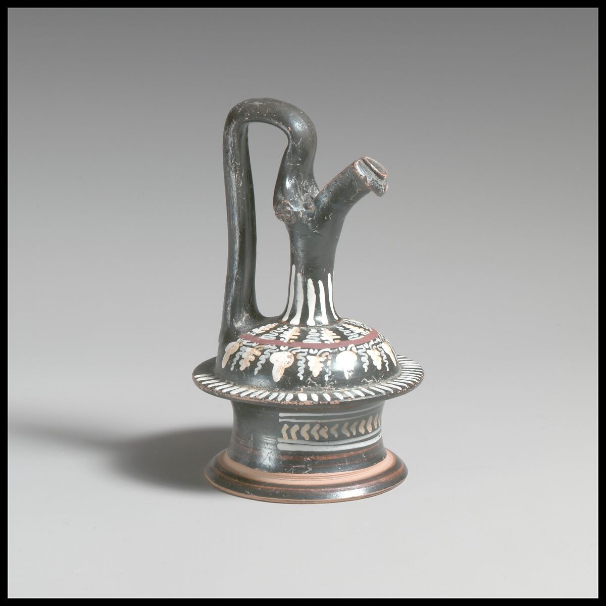 Epichysis, Terracotta, Greek, South Italian, Apulian