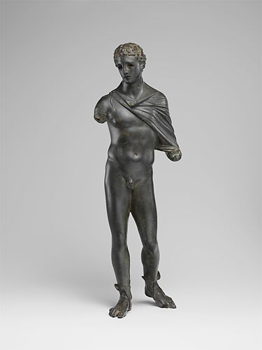Bronze statuette of Hermes