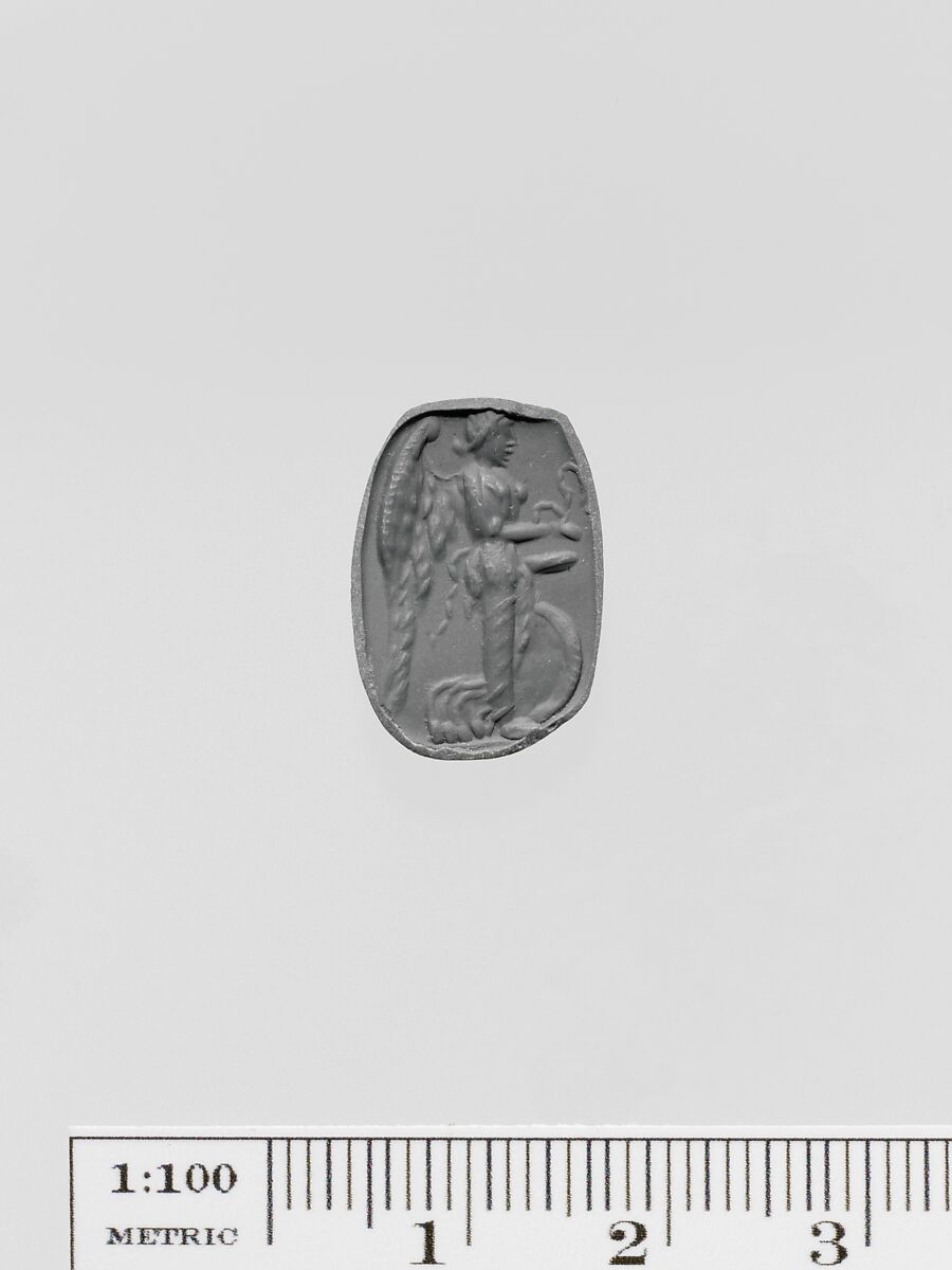 Carnelian oval set in a gold ring, Carnelian, gold, Greek