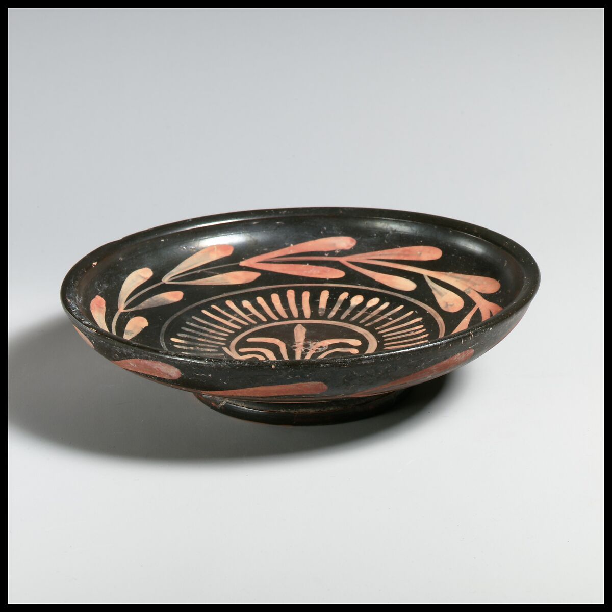 Plate, Attributed to the Xenon Group, Terracotta, Greek, South Italian, Apulian 