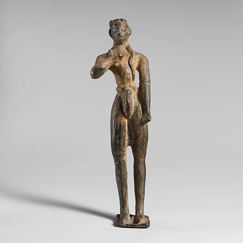 Bronze statuette of a votary