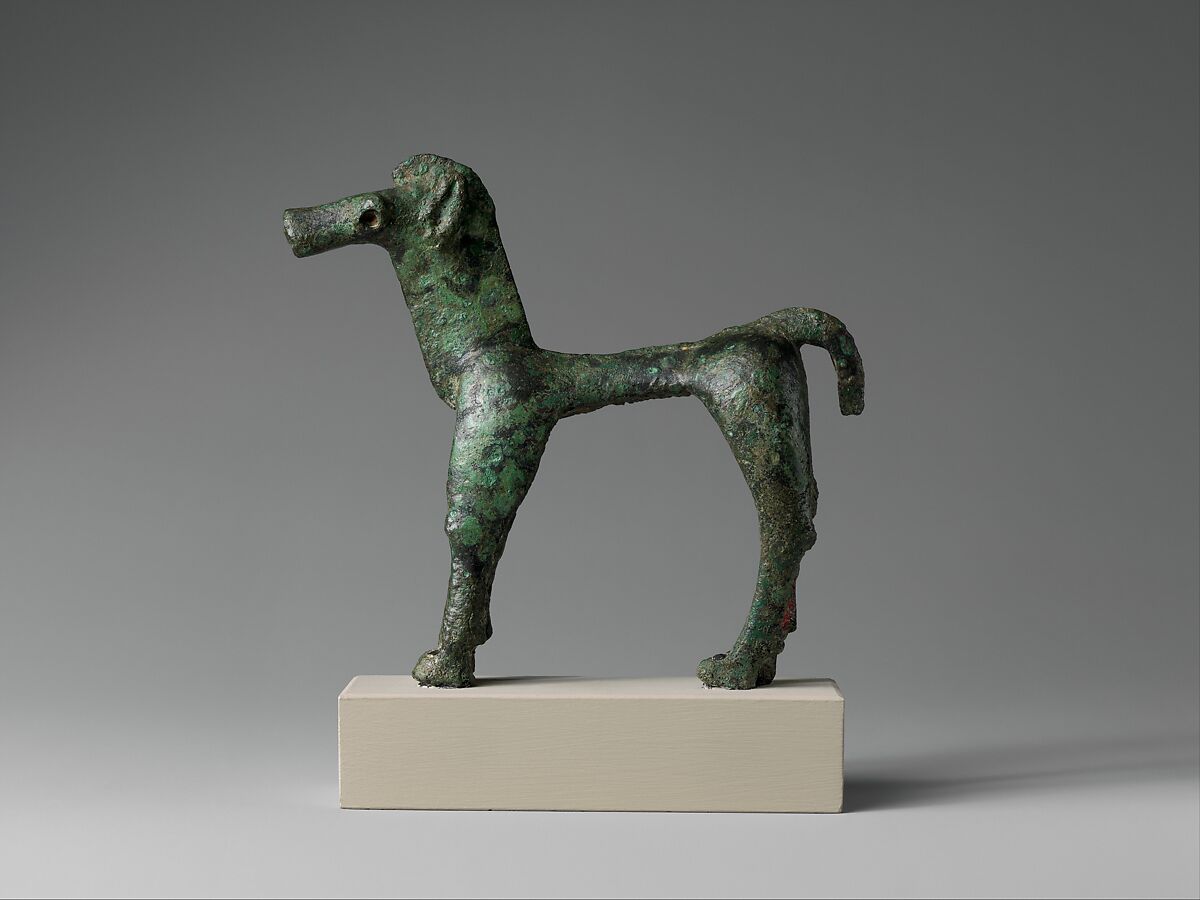 Bronze horse, Bronze, Greek 