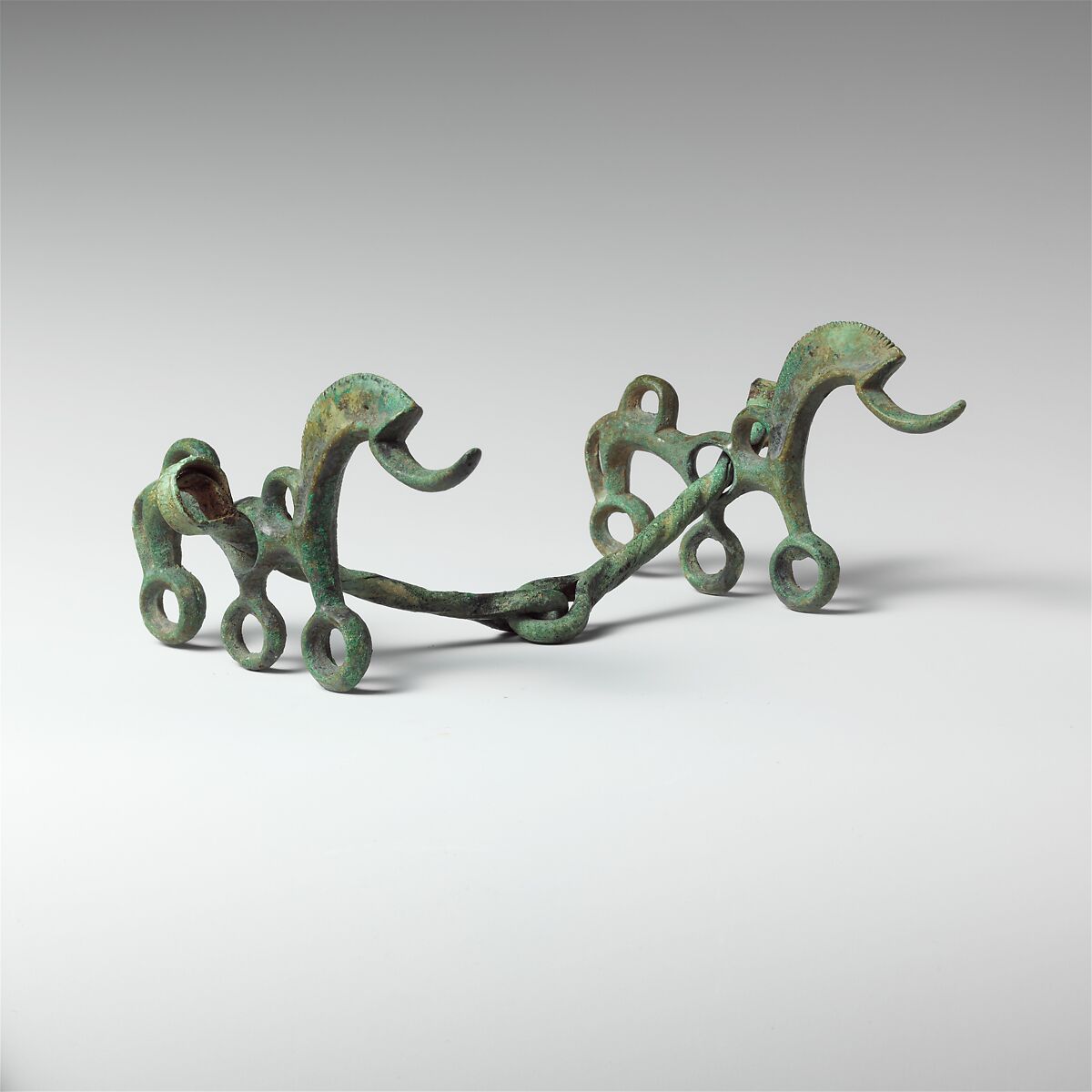 Bronze horse bit, Bronze, Villanovan 