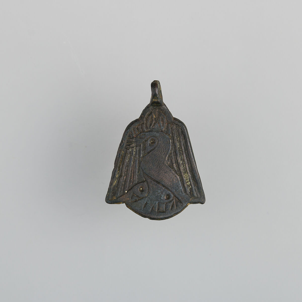 Badge or Harness Pendant, Copper, possibly Spanish 