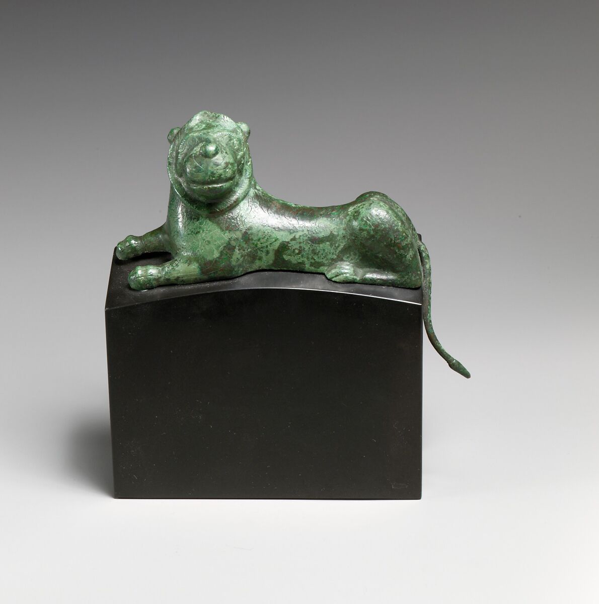 Bronze statuette of a lion, Bronze, Greek, Ionian 