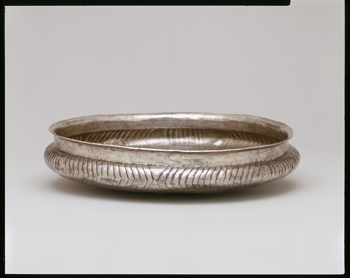 Silver bowl, Silver, Cycladic