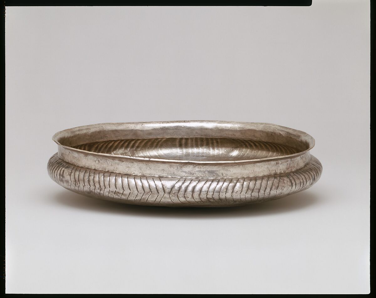 Silver bowl, Silver, Cycladic 