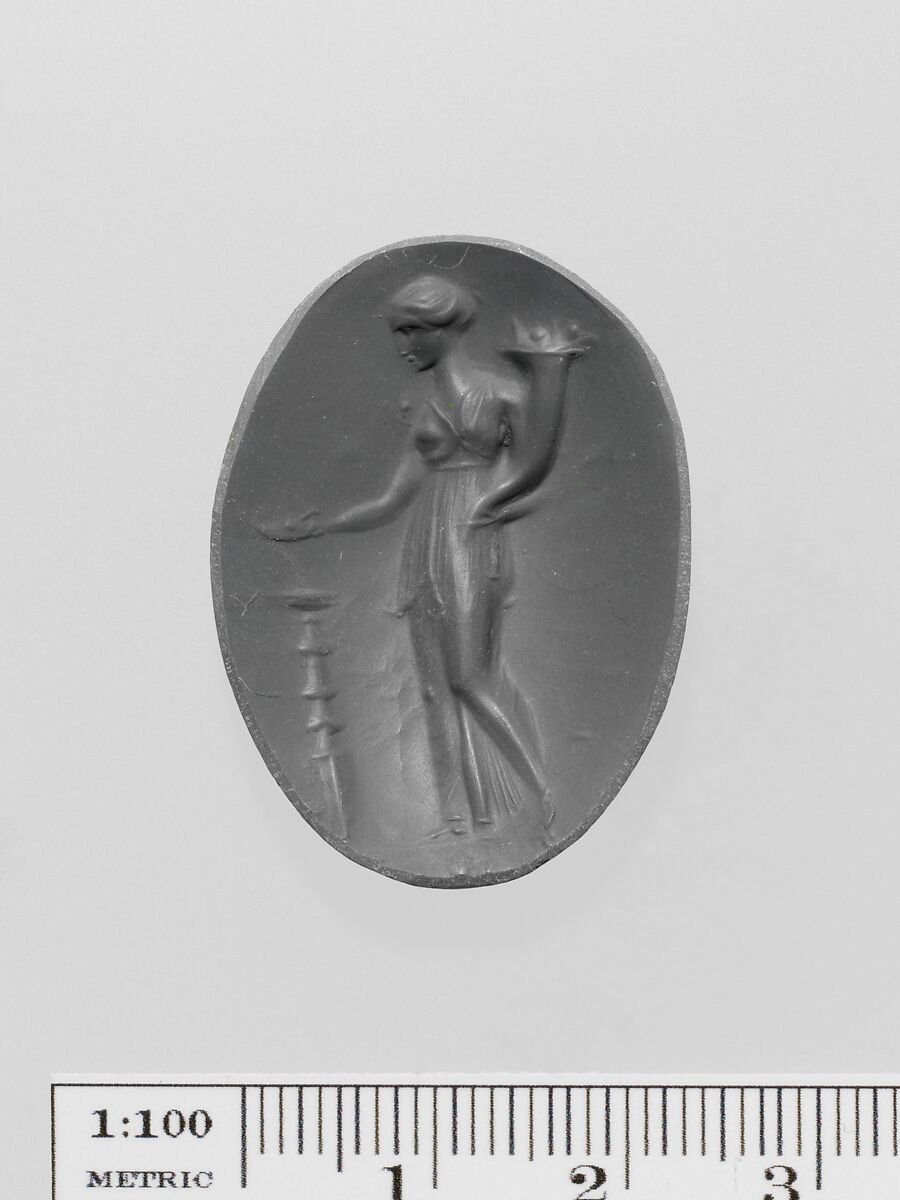 Sard oval, Sard, Greek