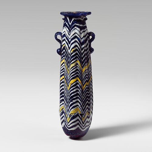 Glass alabastron (perfume bottle)