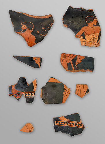 Neck-amphora, fragmentary