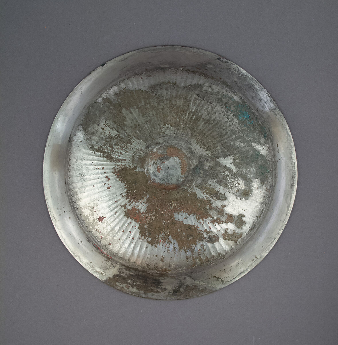 Silver phiale (libation bowl), Silver, East Greek
