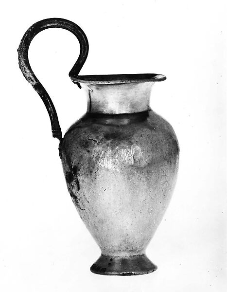 Silver oinochoe (pitcher), Silver, East Greek