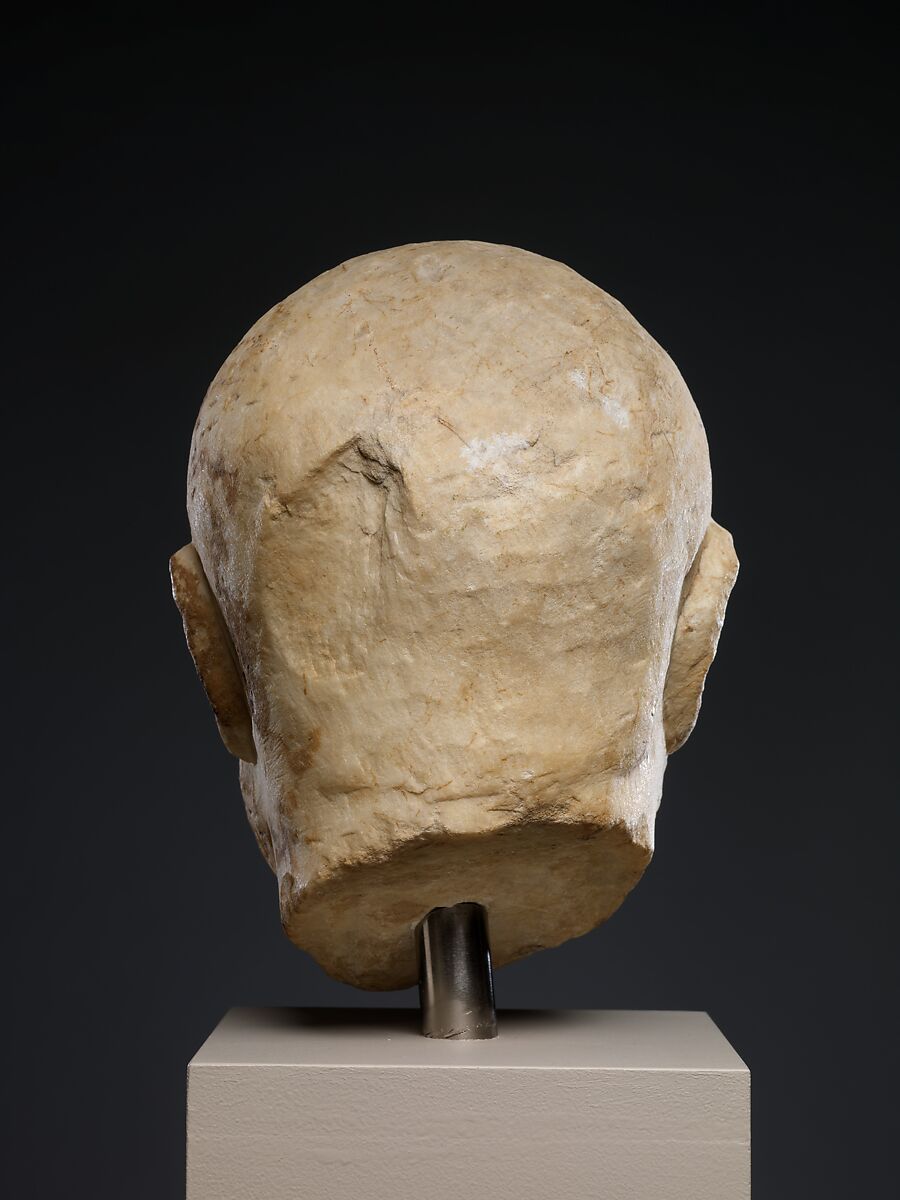 Marble portrait of a man, Marble, Roman