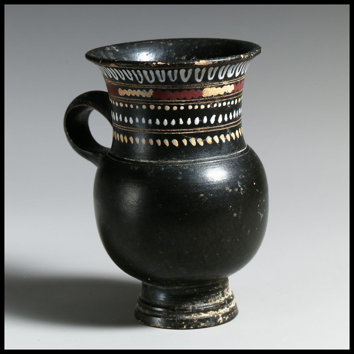 Mug, Terracotta, Greek, South Italian, Apulian