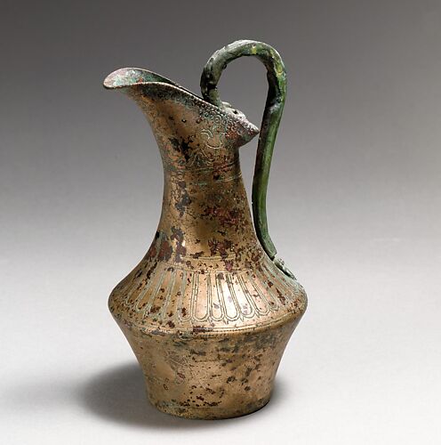 Bronze beaked oinochoe (jug)