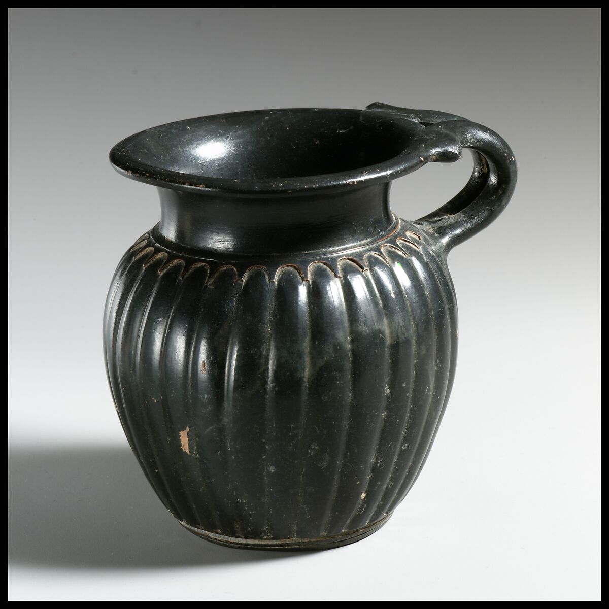 Terracotta mug, Terracotta, Greek, South Italian, Apulian 