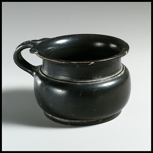 Terracotta fragments of a mug, oinochoe, shape 8 Greek, Attic