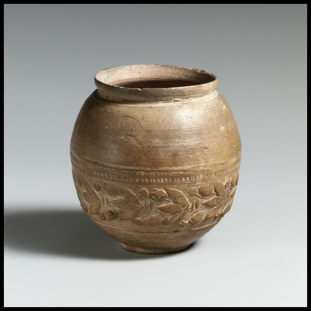 Terracotta beaker, Terracotta, Roman 