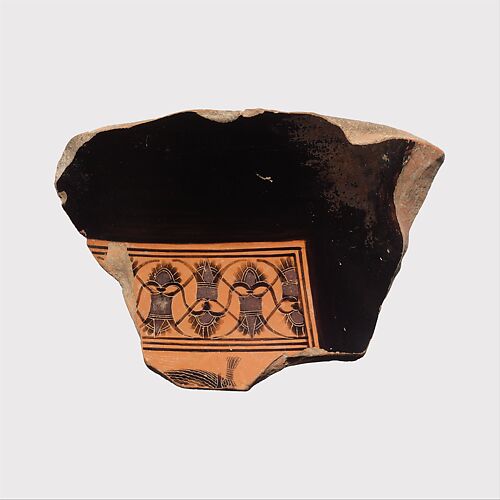 Fragment of a terracotta amphora (jar)