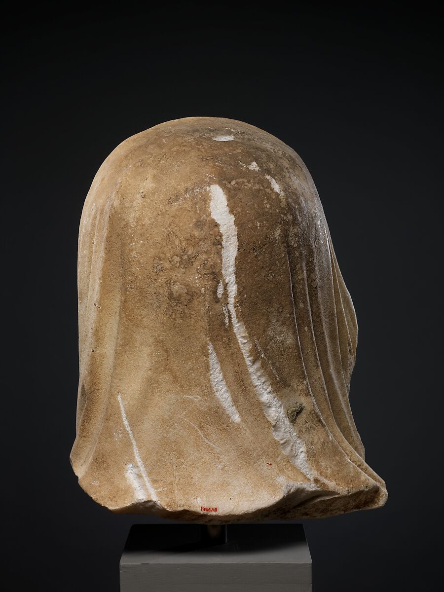 Marble portrait of the Empress Faustina the Younger, wife of the emperor Marcus Aurelius, Marble, Roman