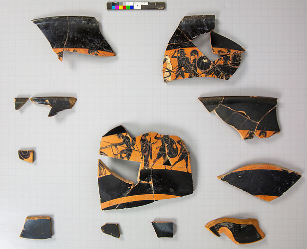 Kylix, band-cup fragments