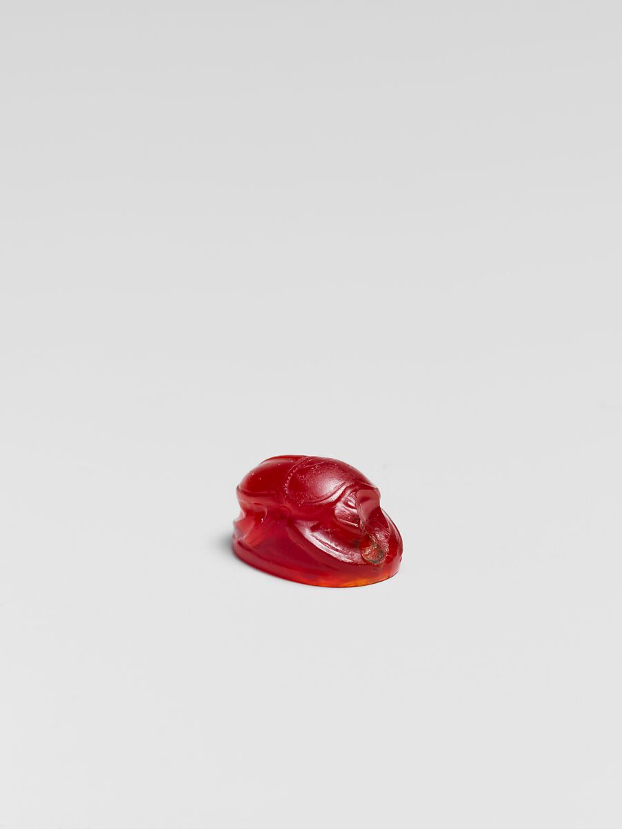Carnelian scarab, Carnelian, Greek