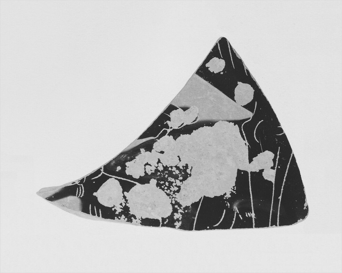 Calyx-krater, fragments, Attributed to the manner of Exekias, Terracotta, Greek, Attic