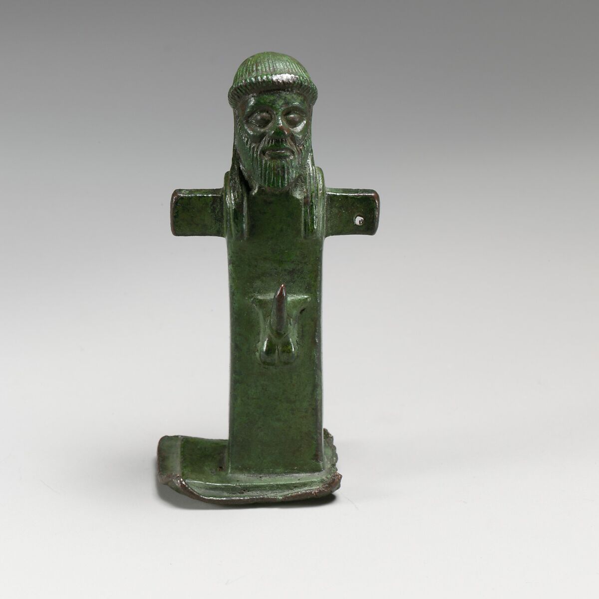 Bronze herm, Bronze, Greek, Arcadian