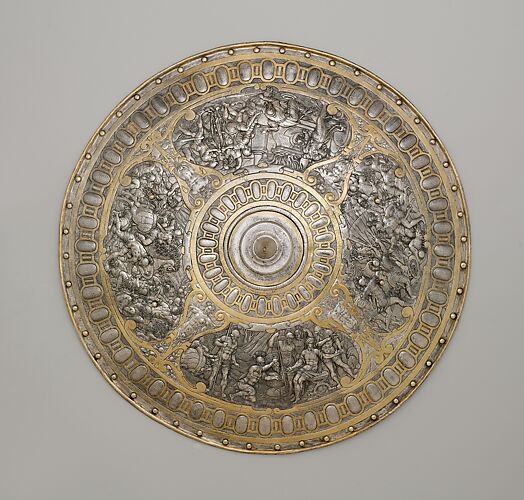 Electrotype Reproduction of a 16th Century Italian Shield