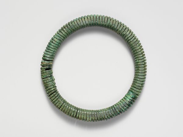 Bronze twisted-wire bracelet