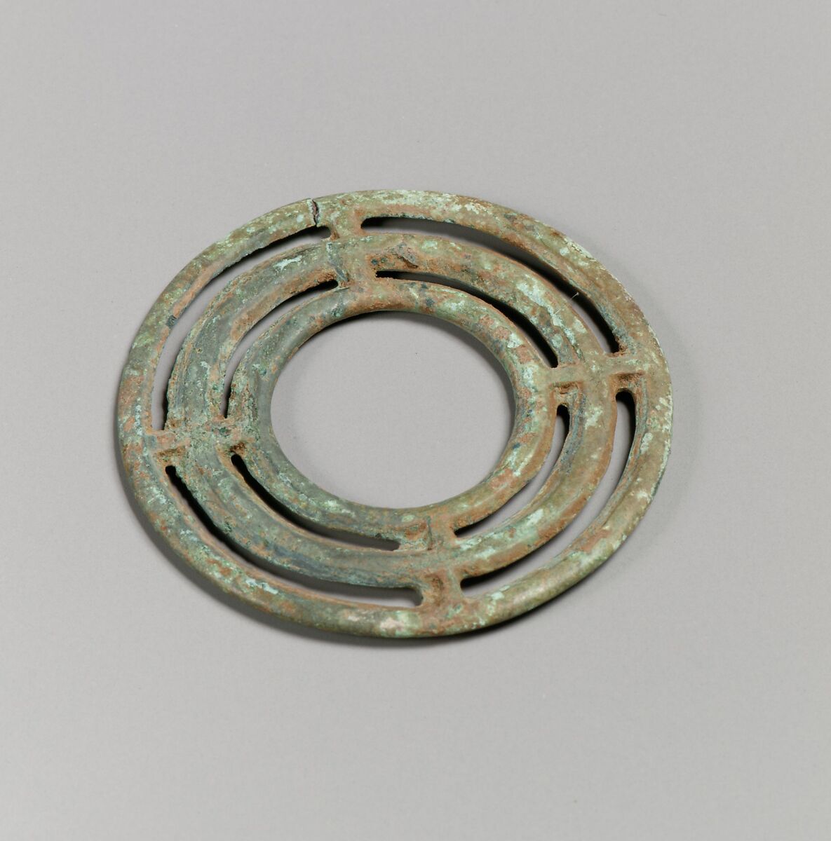 Bronze necklace spiral, Bronze, Italic, Villanovan 