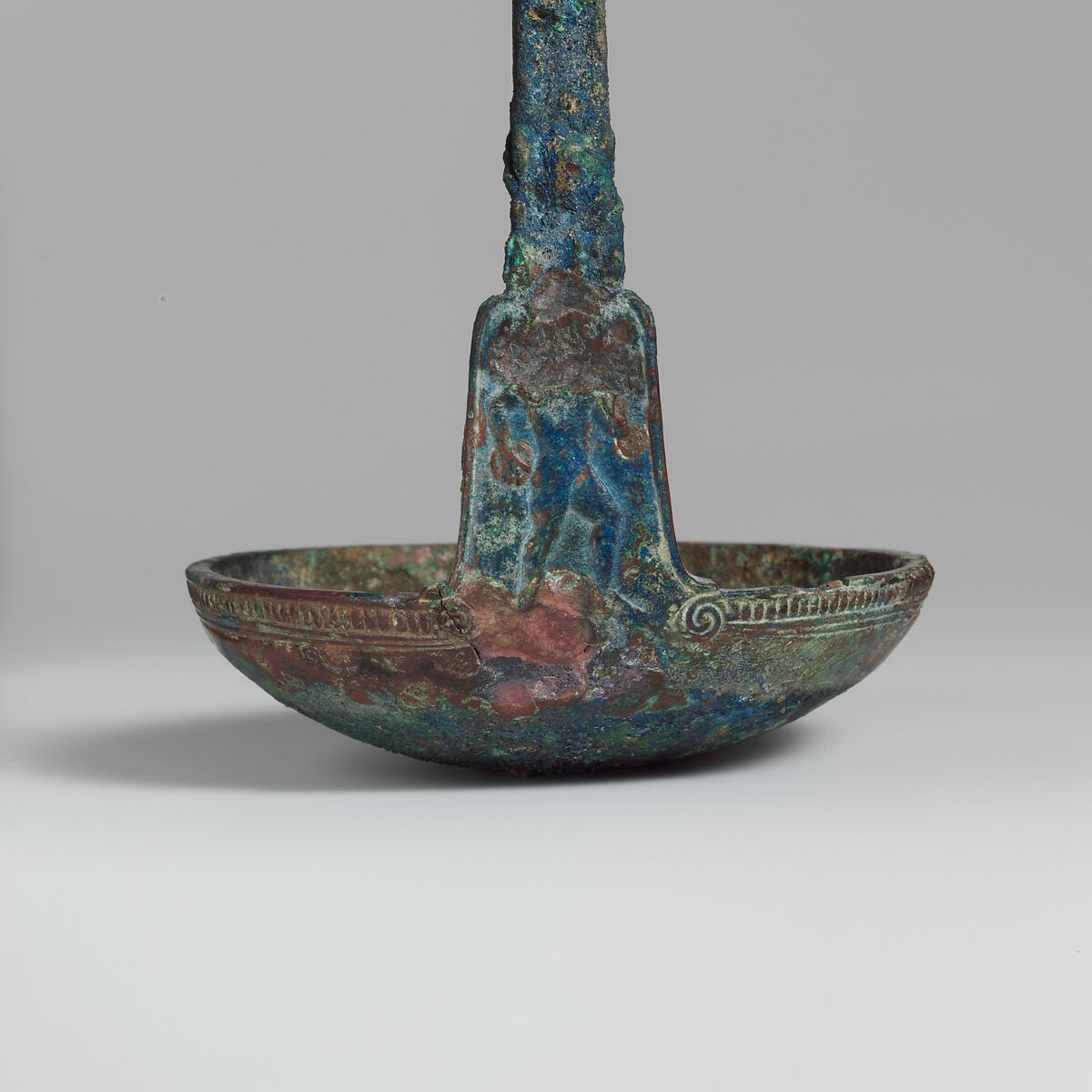 Bronze ladle, Bronze, Etruscan
