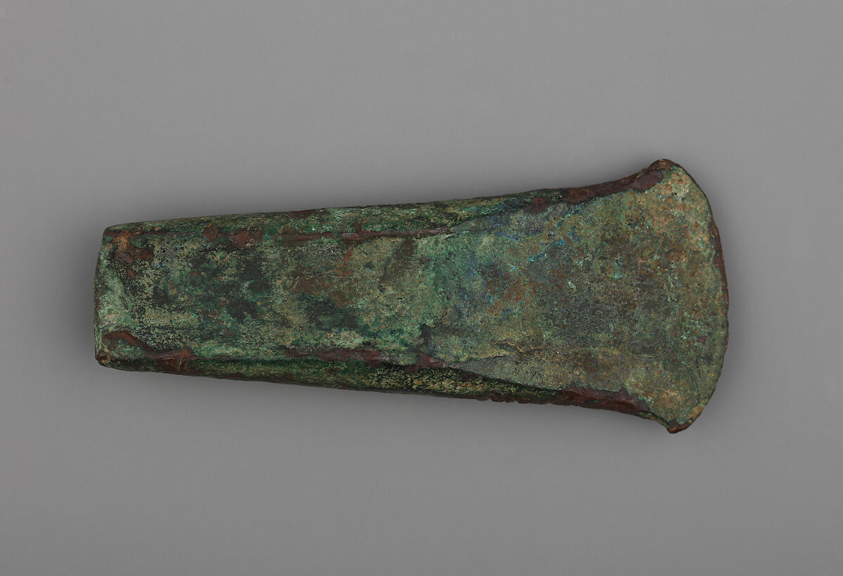 Axe Head, Bronze, European, Italian peninsula, possibly Etruscan 