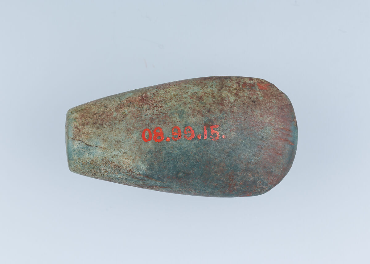 Implements (Celt), Stone (serpentine), pigment, European, Italian peninsula