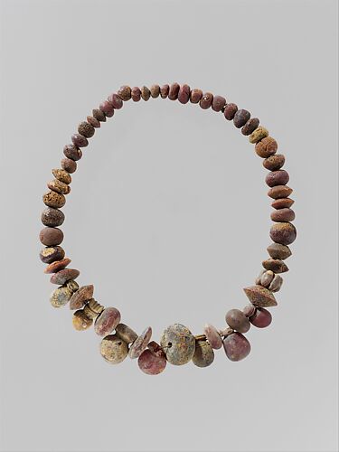 Modern reconstruction of ancient pendants and beads