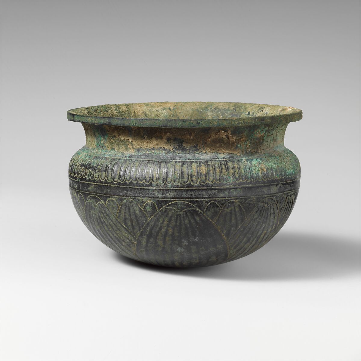 Bronze bowl, Bronze, Greek 