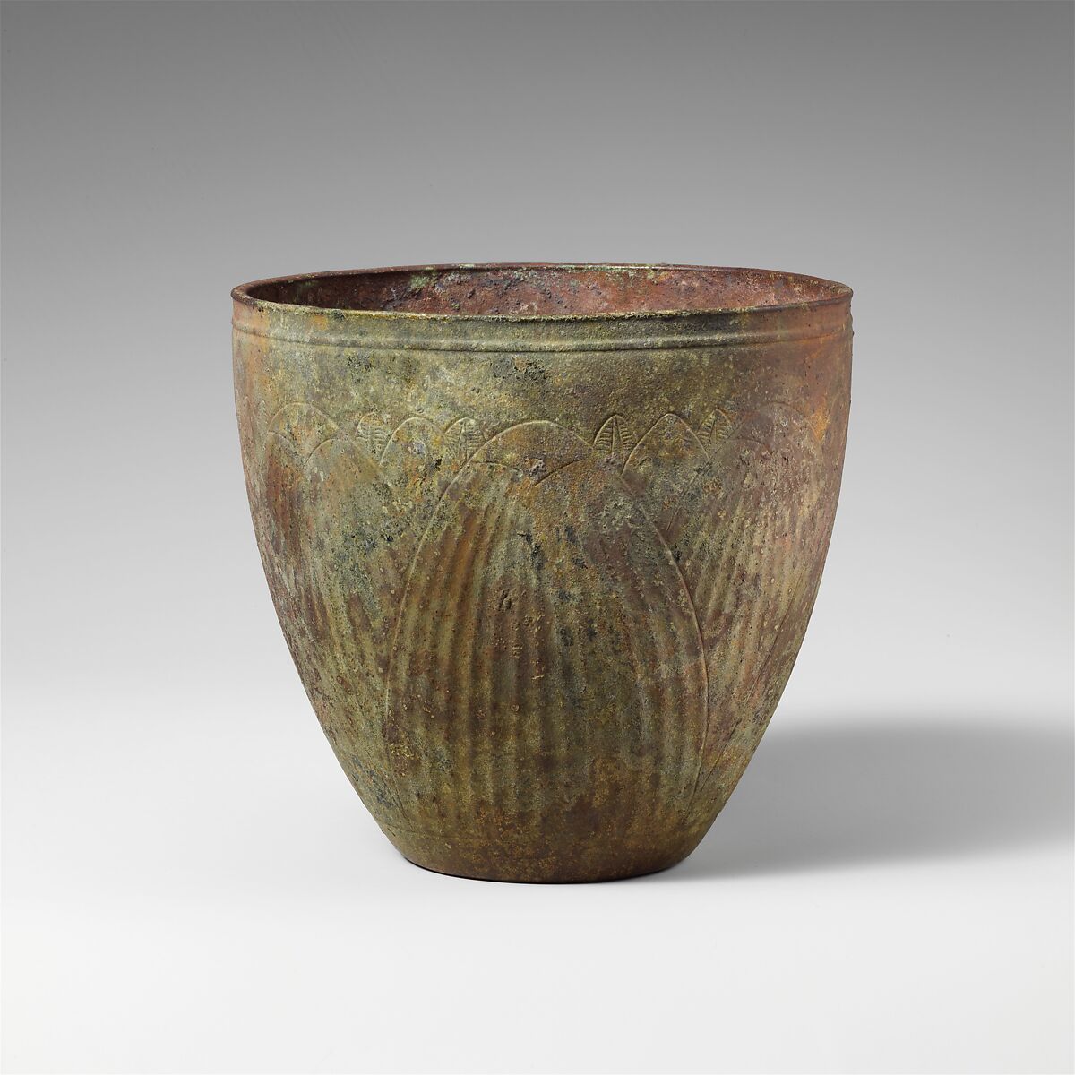 Bronze beaker, Bronze, Greek 