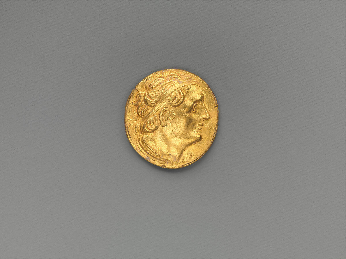 Gold stater of Ptolemy I, Gold, Greek, Ptolemaic 