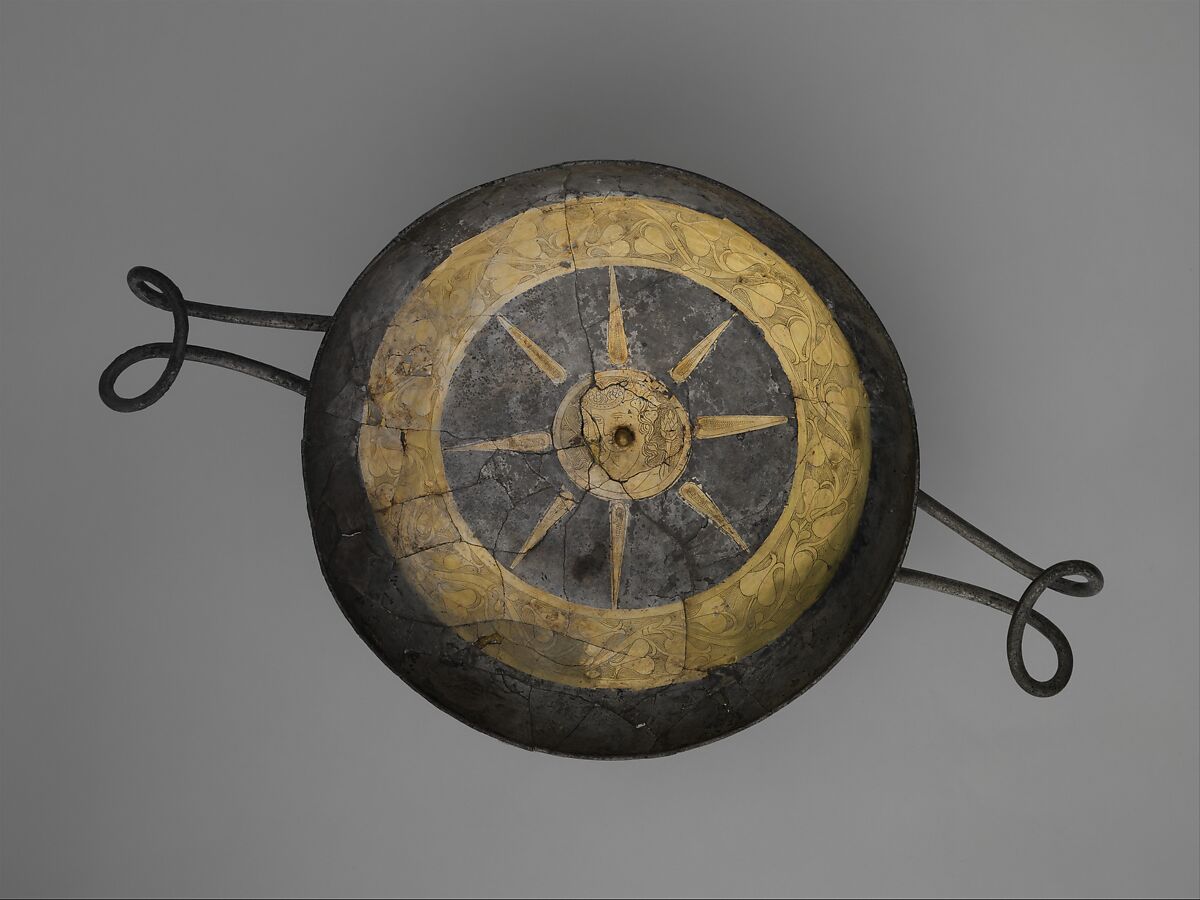 Silver-gilt cup (one of a pair), Silver, gold, Greek, South Italian