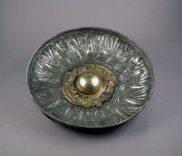 Gilded silver phiale (libation bowl)